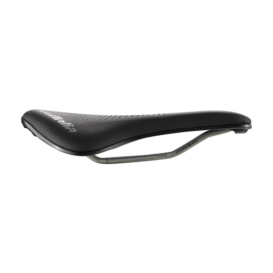 Selle Italia Max Novus EVO Boost Ti 316 Superflow Saddle 245 x 160mm Unisex 228g Black