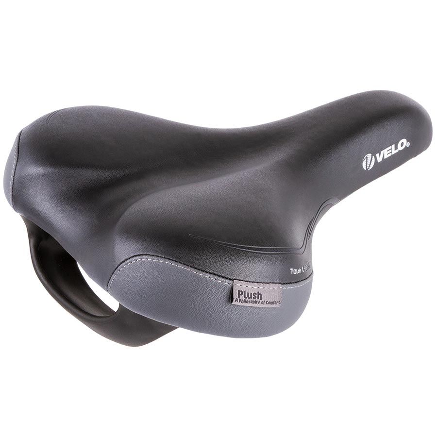 Velo Tour E-Grip Saddle 272 x 212mm 498g Black