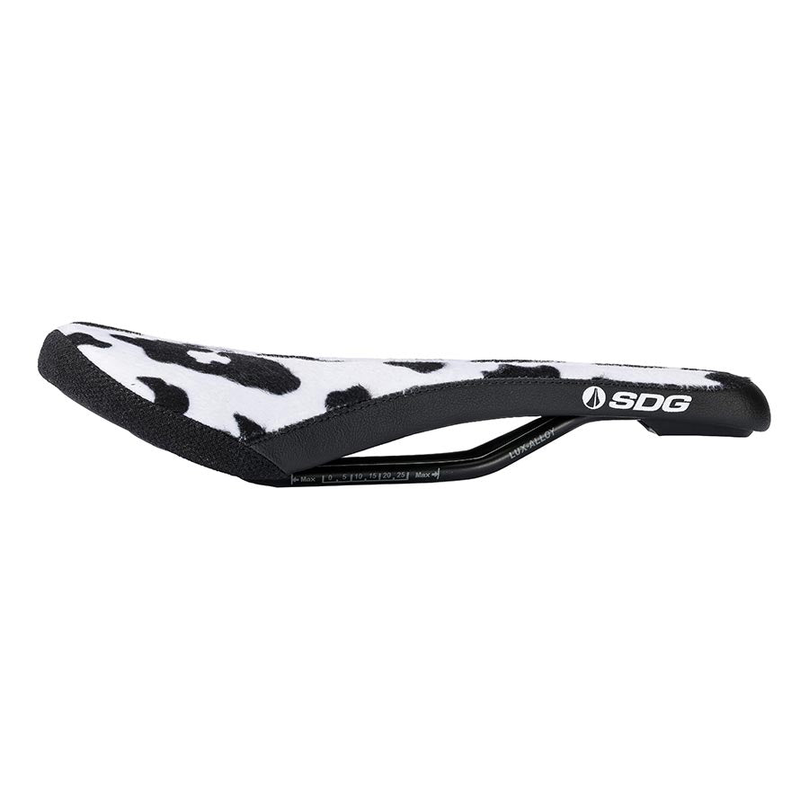SDG Bel-Air V3 Traditional Saddle Lux Rails Cow Print