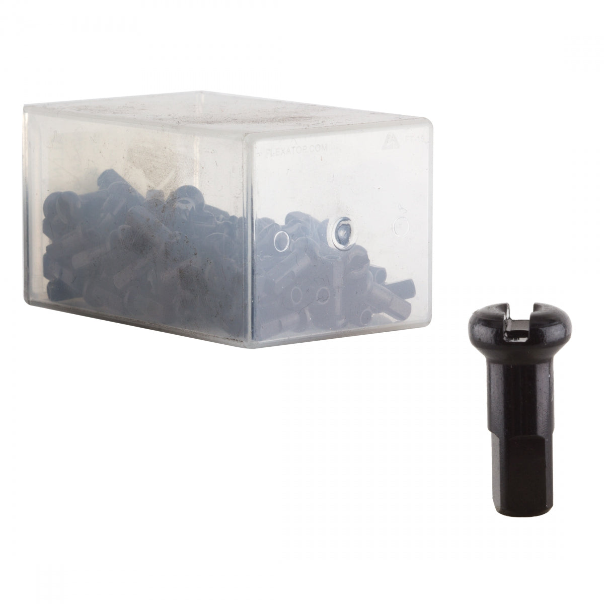 SPOKE NIPPLE DT ALY 2.0x12mm BK BXof100