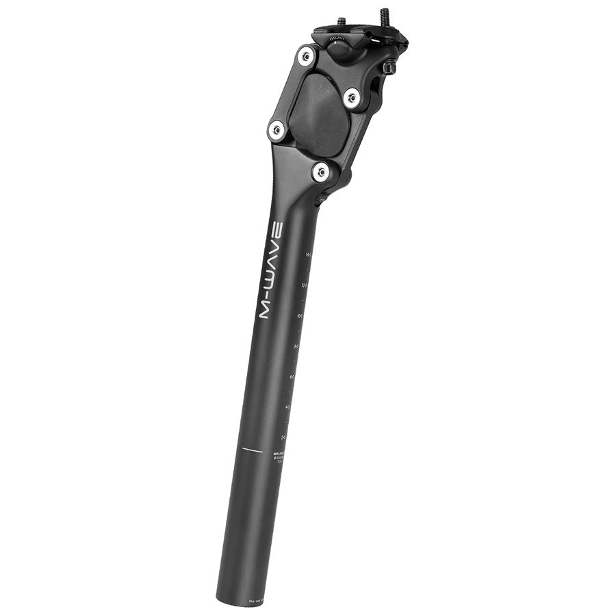 M-Wave Fourspring Suspension Seatpost 27.2mm 350mm Travel: 20mm Black