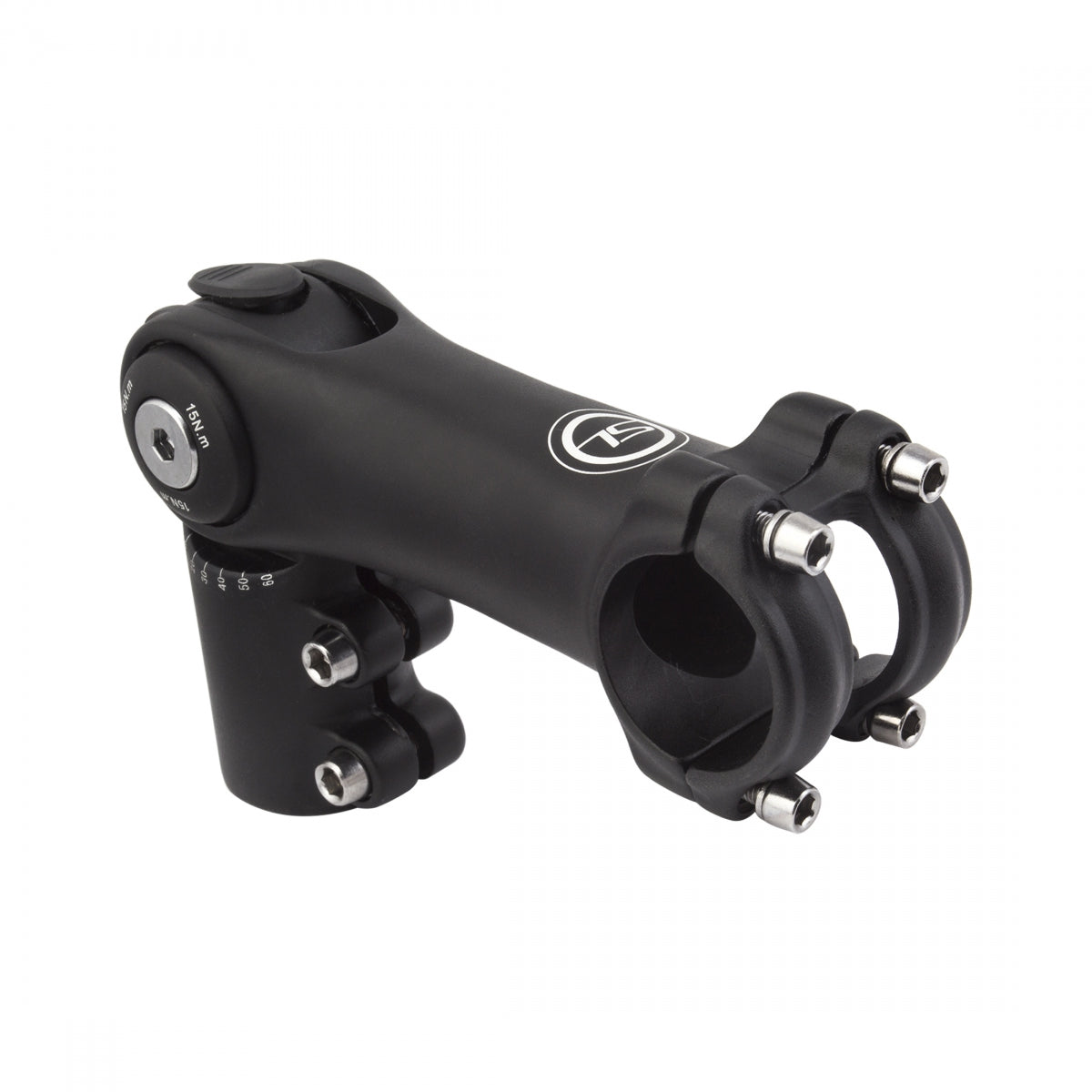 STEM SUNLT ADJ TOP MOUNT 110 BK 31.8-25.4/28.6