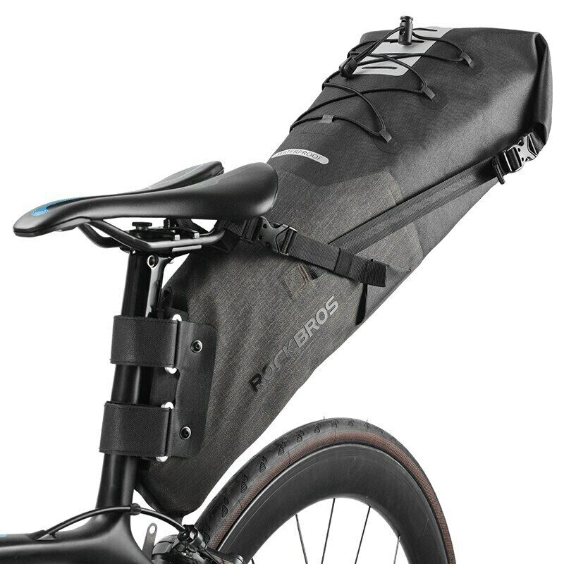 Waterproof Reflective Large Capacity Saddle Bag(up to 14L)