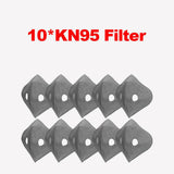 ROCKBROS-Cycling Face Mask Filter PM2.5 Anit-fog Breathable Dust-proof  Mask Anti-droplet- Buy 5 get 50% OFF