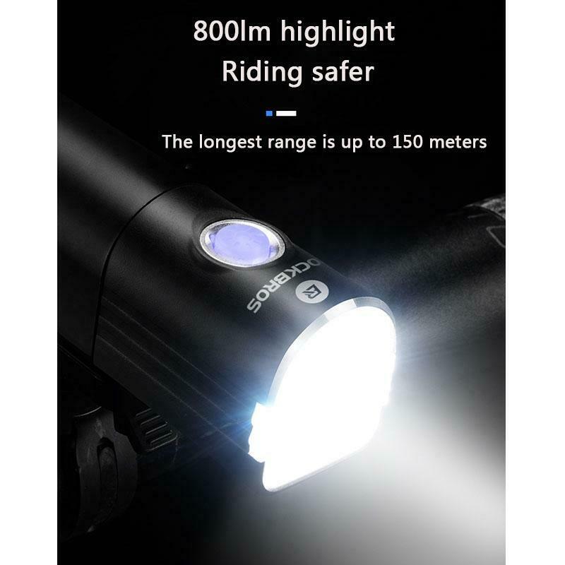 ROCKBROS Front Bike Light 400/800 Lumens V6-400/800