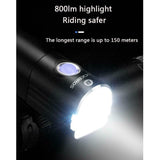 ROCKBROS Front Bike Light 400/800 Lumens V6-400/800
