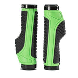 ROCKBROS Ergonomic Double Lock Rubber Handlebar Grips - Anti-Slip for Bikes