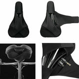 ROCKBROS Silicone Bicycle Saddle Hollow Breathable MTB Bike Seat Cushion Cover