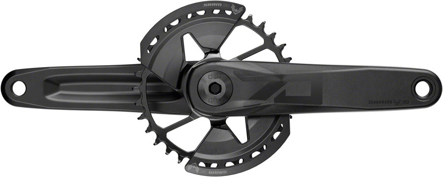SRAM Eagle 70 T-Type Wide Crankset - 155mm 12-Speed 32t Chainring Direct Mount 2-Guards DUB Spindle Interface BLK