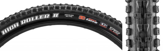 Maxxis High Roller II Tire - 29 x 2.3 Tubeless Folding BLK 3C Maxx Terra EXO