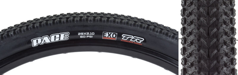 Maxxis Pace Tire - 29 x 2.10 Tubeless Folding Black Dual EXO