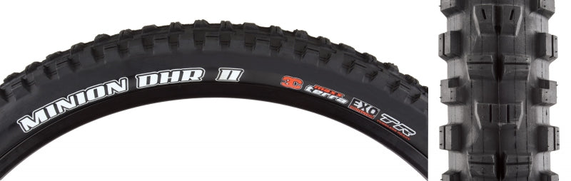 Maxxis Minion DHR II Tire - 29 x 2.4 Tubeless Folding BLK 3C MaxxTerra EXO Wide Trail