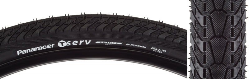 Panaracer T-Serv Protite Tire - 26 x 1.75 Clincher Folding Black 60tpi