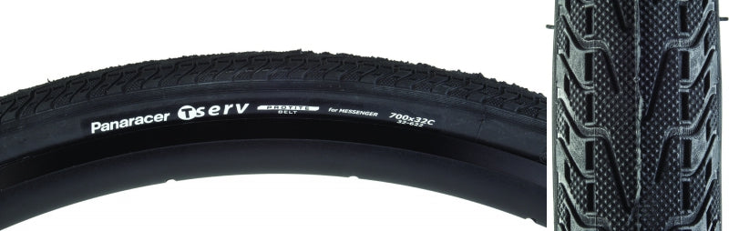 Panaracer T-Serv Protite Tire - 700 x 32 Clincher Folding Black 60tpi