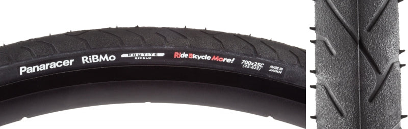 Panaracer RiBMo ProTite Tire - 700 x 25 Clincher Folding Black 60tpi