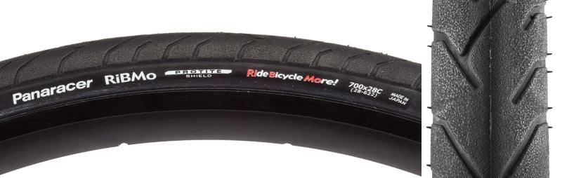 Panaracer RiBMo ProTite Tire - 700 x 28 Clincher Folding Black 60tpi