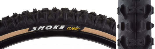 Panaracer Smoke Tire - 26 x 2.1 Clincher Folding Black/Tan 60tpi