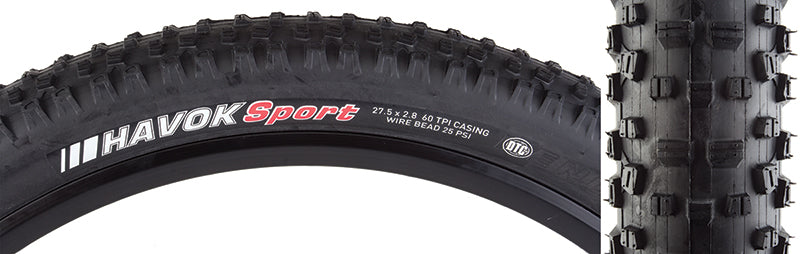 Kenda Havok Sport DTC 27.5x2.8 Standard Tire