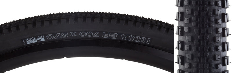 WTB Riddler 700c Tire - 700 x 37 TCS Tubeless Folding BLK Light Fast Rolling