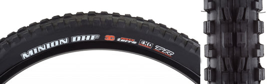 Maxxis Minion DHF Tire - 27.5 x 2.5 Tubeless Folding BLK 3C Maxx Terra EXO Wide Trail