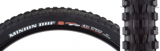 Maxxis Minion DHF Tire - 29 x 2.5 Tubeless Folding BLK 3C Maxx Terra EXO Wide Trail