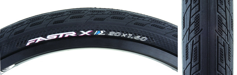 Tioga FASTR-X S-Spec Tire - 20 x 1.6 Clincher Folding Black 120tpi