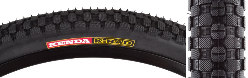 Kenda K-Rad Tire - 24 x 1.95 Clincher Wire Black