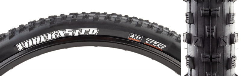 Maxxis Forekaster Tire - 27.5 x 2.35 Tubeless Folding Black Dual EXO