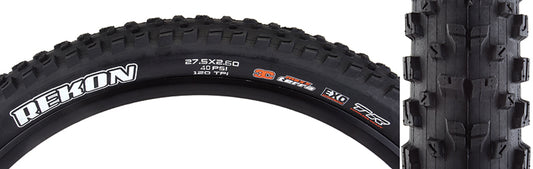 Maxxis Rekon Tire - 27.5 x 2.6 Tubeless Folding Black 3C Maxx Terra EXO