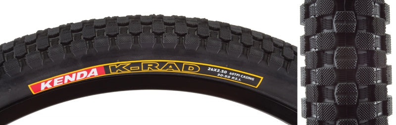 Kenda K-Rad Sport 26x2.5 Standard Tire