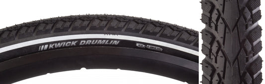 Kenda Kwick Drumlin Tire - 700 x 40 Clincher Wire Black/Reflective 60tpi