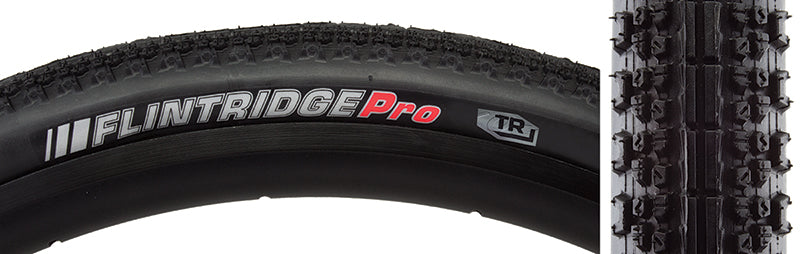 Kenda Flintridge Pro Tire - 700 x 35 Tubeless Folding Black 120tpi