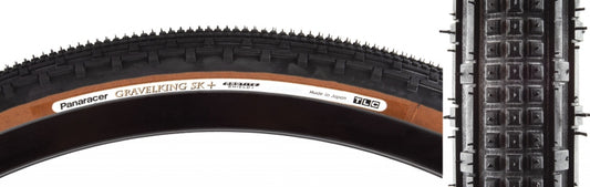 Panaracer GravelKing SK+ 700x50 Tubeless Tire