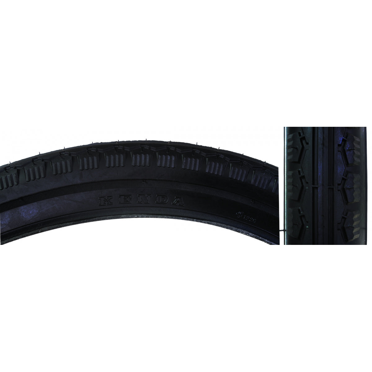 TIRE SUNLT 26x2.125 BK/BK STREET K130 WIRE