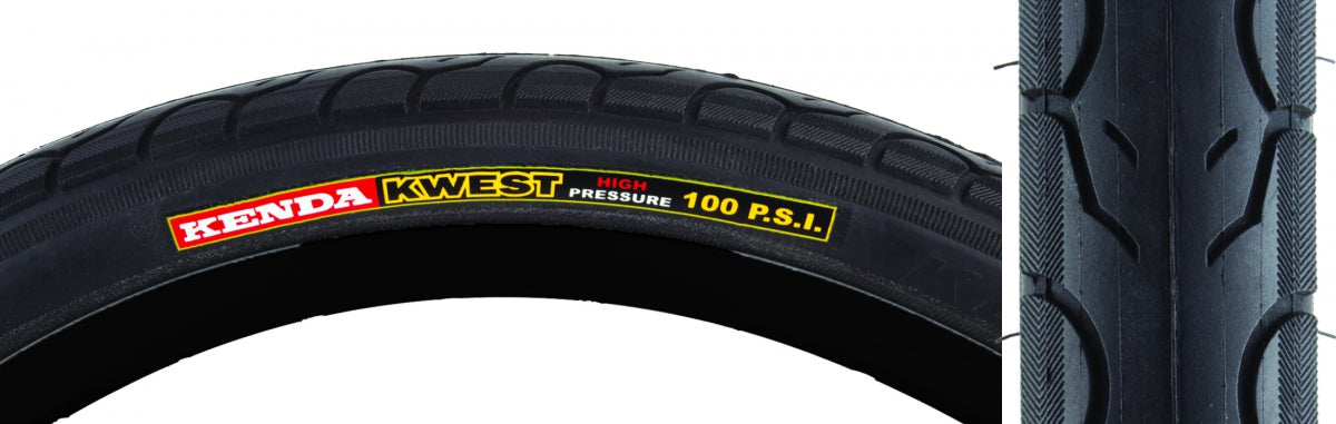 TIRE KEN KWEST 26x1.5 BK/BSK SRC/PRC/60 WIRE 100psi