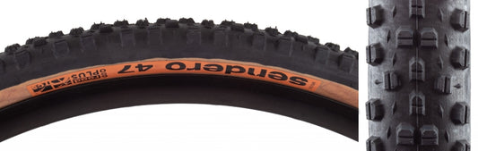 WTB Sendero Tire - 650b x 47 TCS Tubeless Folding Black/Tan