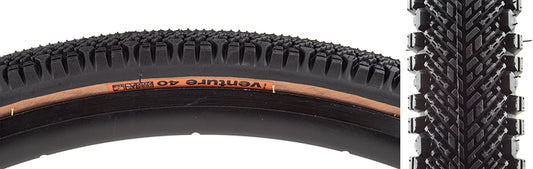 WTB Venture Tire - 700 x 40 TCS Tubeless Folding Black/Tan