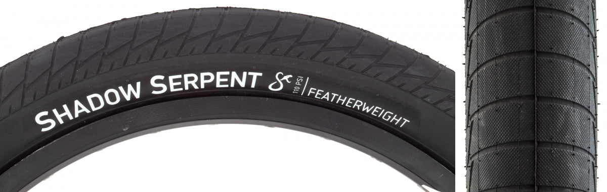 TIRE TSC SERPENT 20x2.3 WIRE BK/BLK