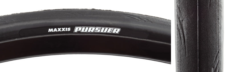 Maxxis Pursuer Tire - 700 x 25 Clincher Folding Black Single