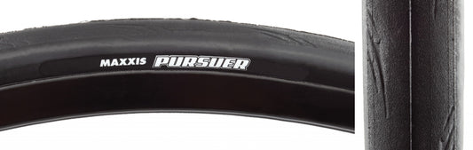 Maxxis Pursuer Tire - 700 x 25 Clincher Folding Black Single