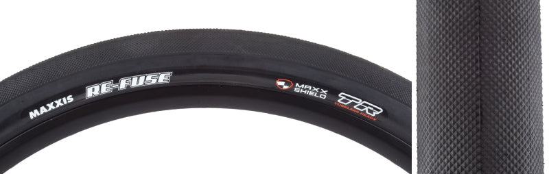 Maxxis Re-Fuse Tire - 650b x 47 Tubeless Folding Black MaxxShield