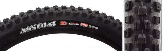 Maxxis Assegai Tire - 27.5 x 2.5 Tubeless Folding BLK 3C MaxxTerra EXO+ Wide Trail