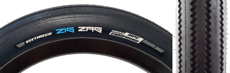 Vee tire & rubber ZigZag 26x4.0 Standard Tire