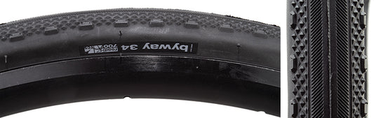 WTB Byway Tire - 700 x 34 TCS Tubeless Folding Black