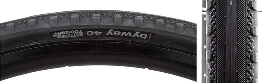 WTB Byway Tire - 700 x 40 TCS Tubeless Folding Black