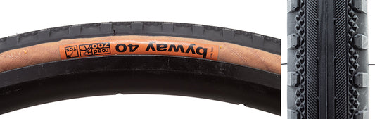 WTB Byway Tire - 700 x 40 TCS Tubeless Folding Black/Tan