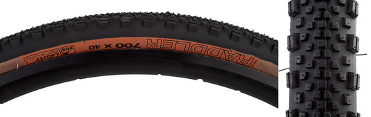 WTB Raddler Tire - 700 x 40 TCS Tubeless Folding BLK/Tan Light Fast Rolling