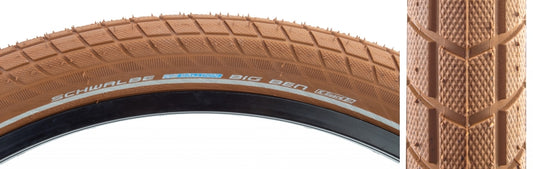 Schwalbe Big Ben Tire 26x2.15 Wire Clincher SBC KevlarGuard 50TPI Brown