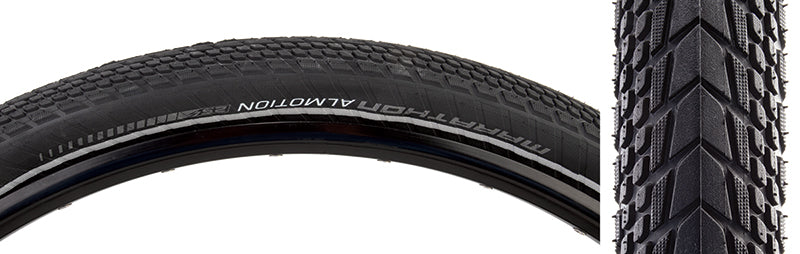 Schwalbe Marathon Almotion Tire 29x2.15 Folding Tubeless Ready Addix MicroSkin RaceGuard 67TPI Black