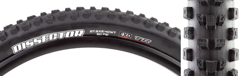 Maxxis Dissector Tire 27.5x2.4" DC/EXO/TR/WT